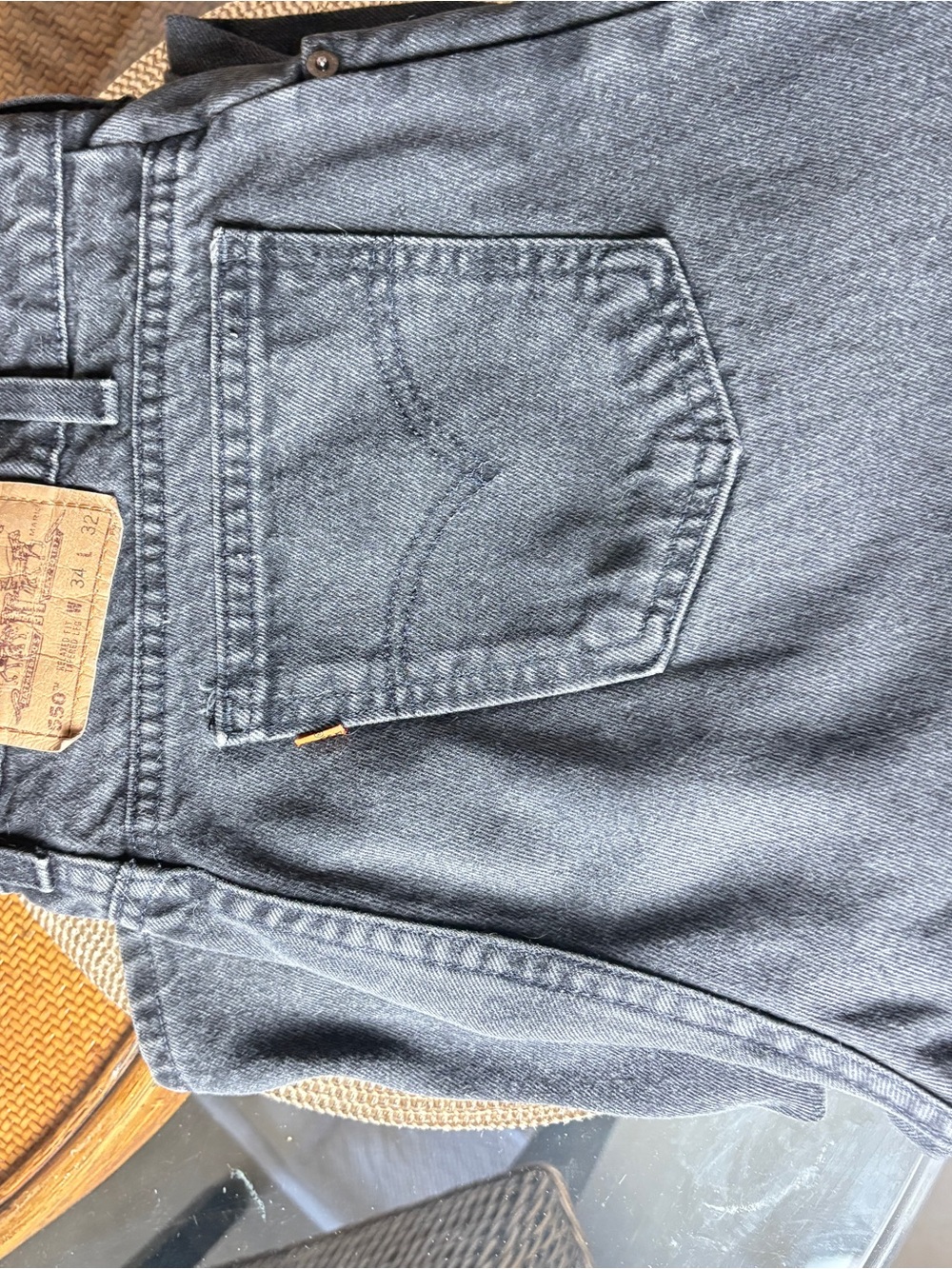 Levi's Blue Denim Men's Jeans - Picture 5 of 8